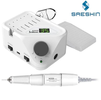 Saeshin Brillian b350d/h350 Manicure Nail drill (White)