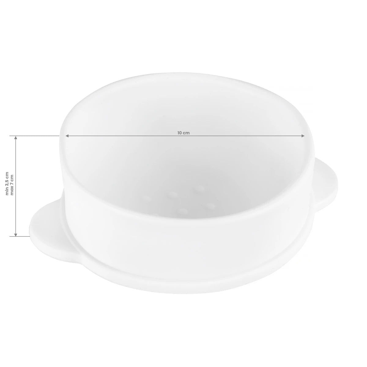 Silikonikulho vahalle 500 ml
