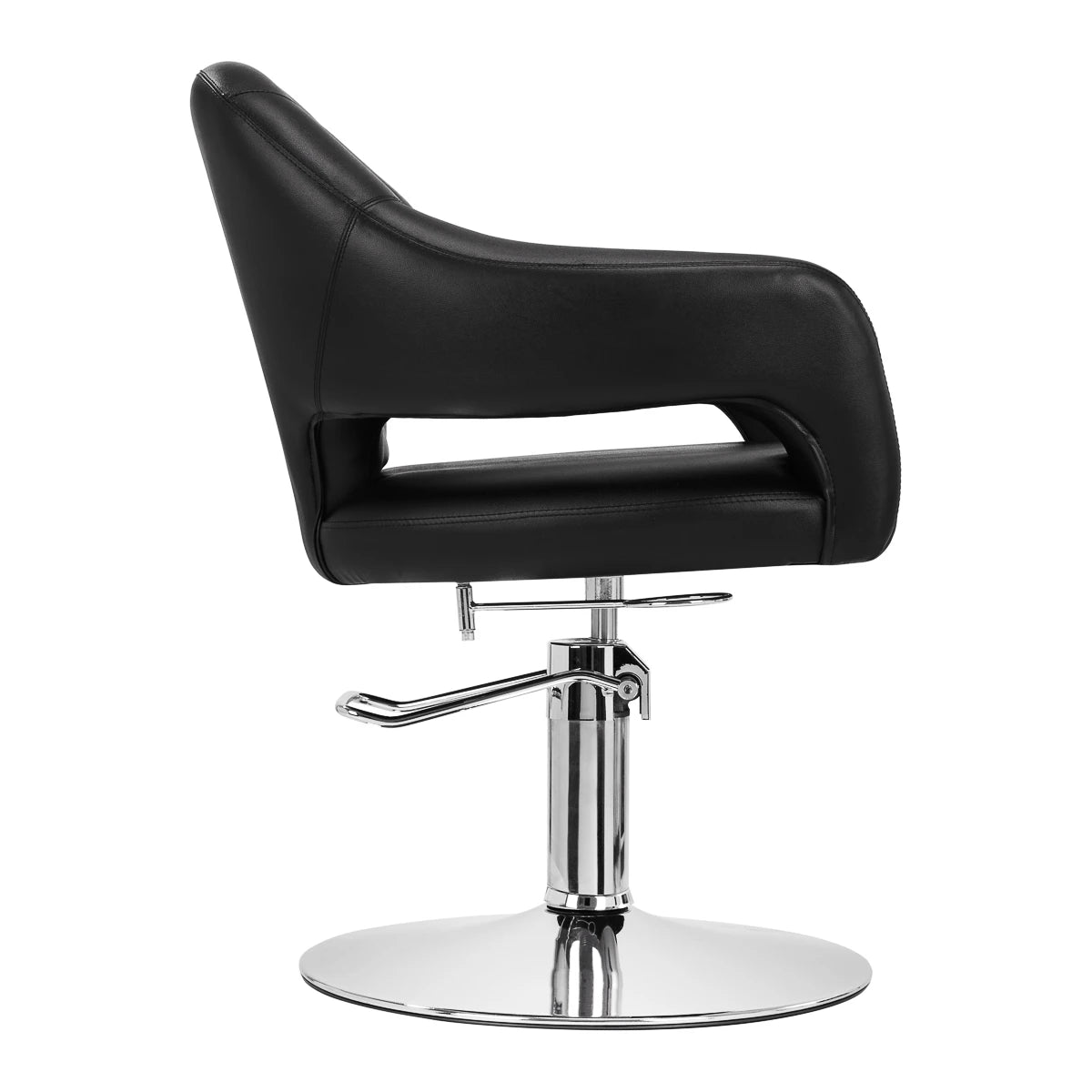 Hairdressing chair Gabbiano Parma black
