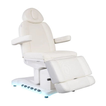 Beauty bed-couche AZZURRO 708B EXCLUSIVE, white, 4 motors, heated