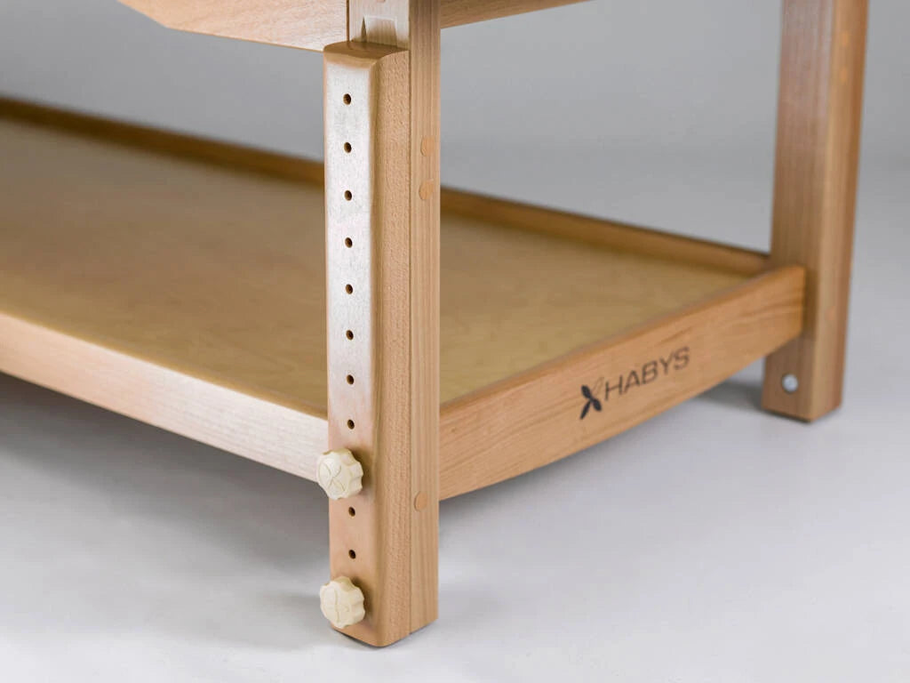 Nova Light Wood K033 puinen hoitopöytä, beige