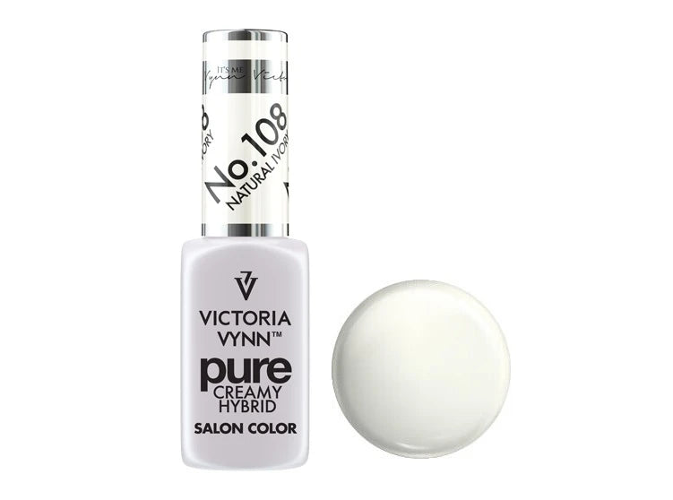 Gel polish 108 Natural Ivory PURE 8ml