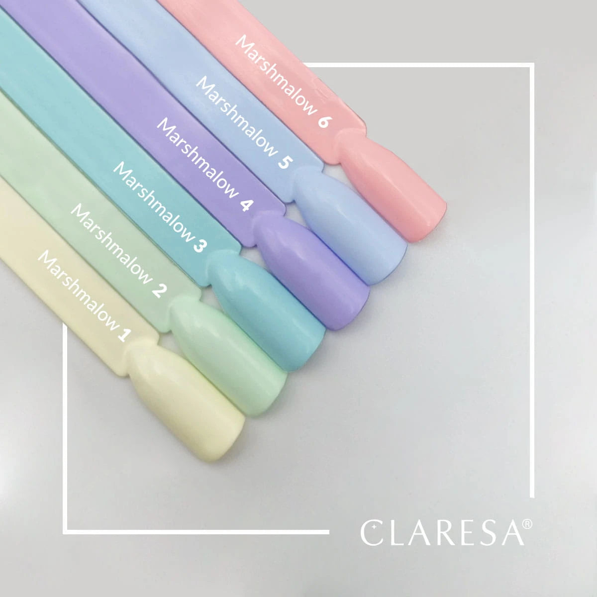 CLARESA Gel polish MARSHMALLOW 5, 5g