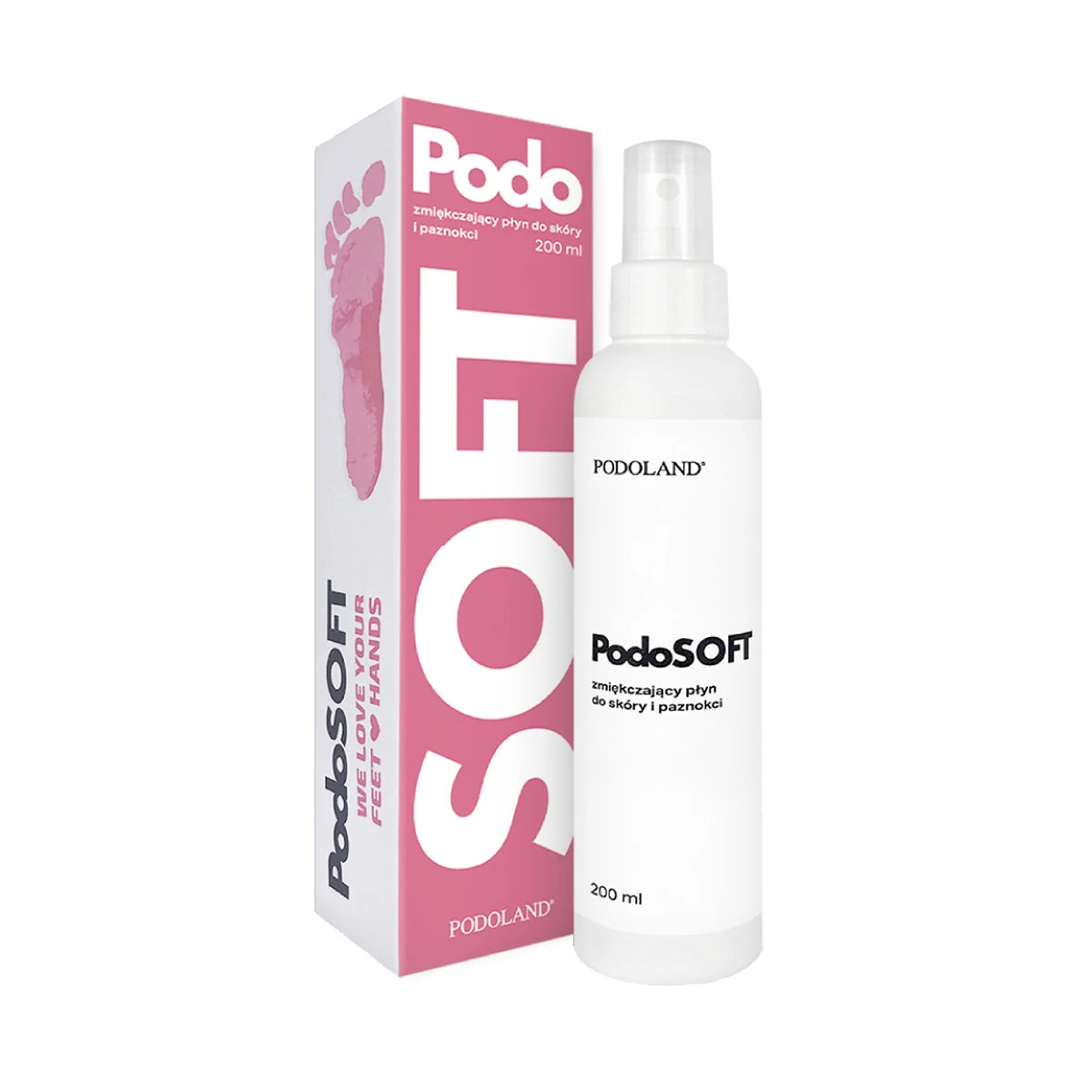 Podoland PodoSoft pehmentävä lotion iholle ja kynsille 200 ml