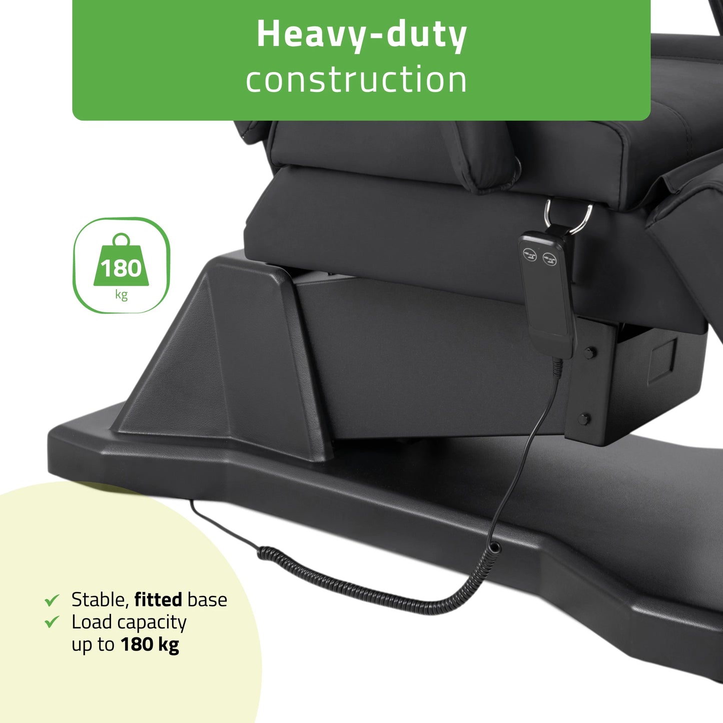 Electric beauty chair Laris Touch Core k315 black