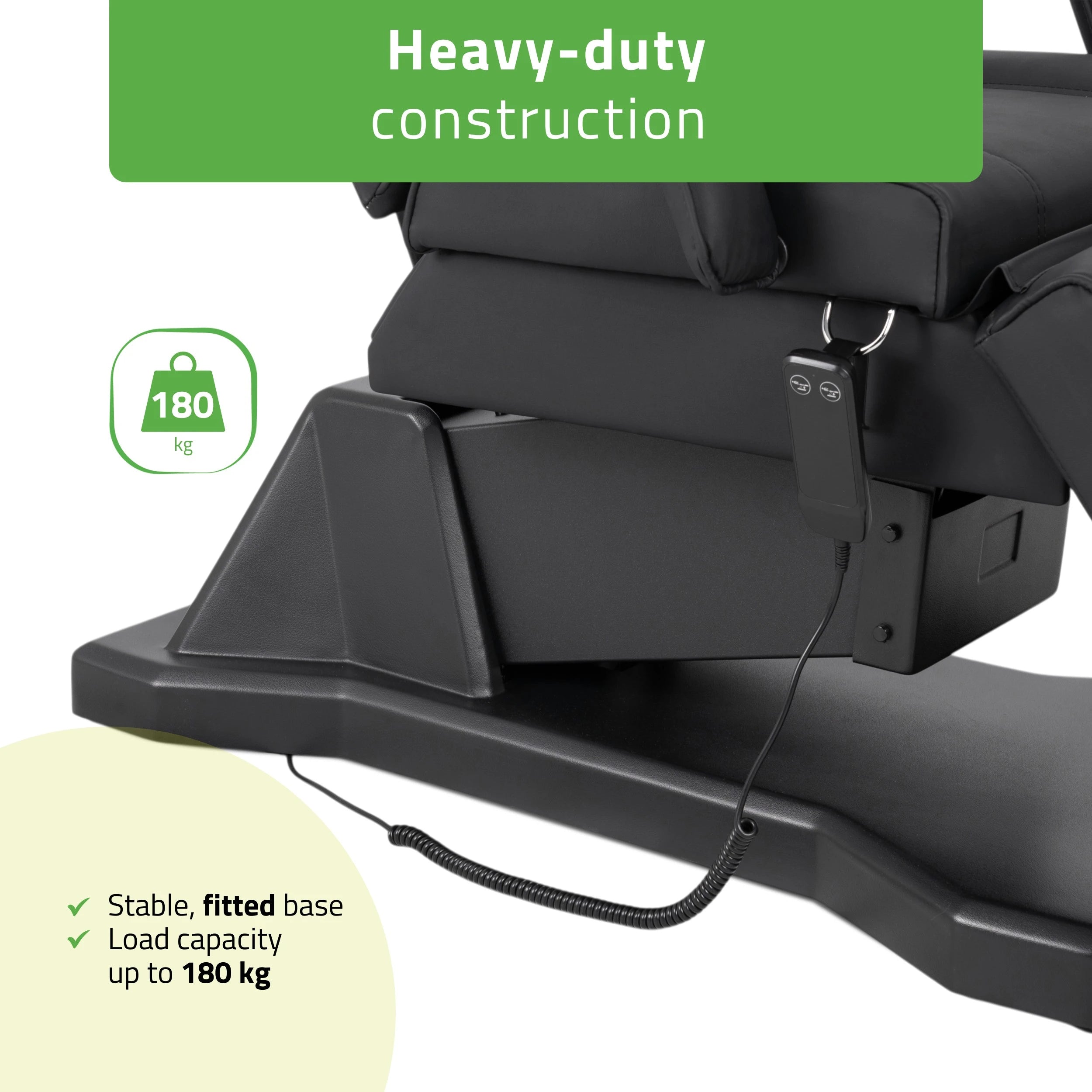 Electric beauty chair Laris Touch Core k315 black