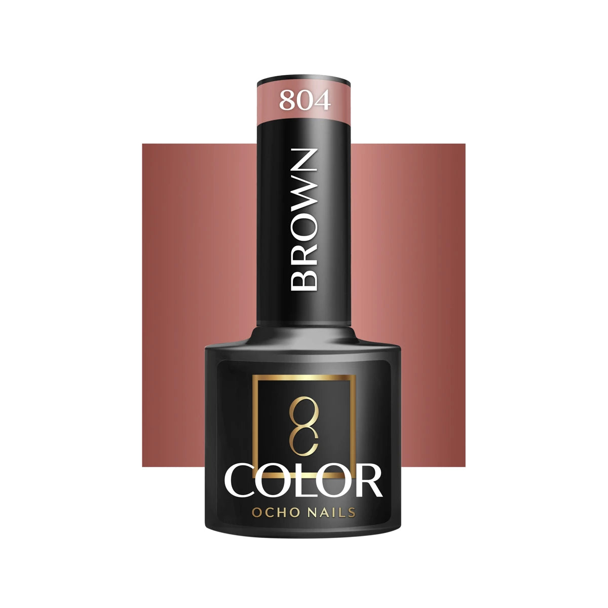 OCHO NAILS hybridilakka Brown 804, 5 g