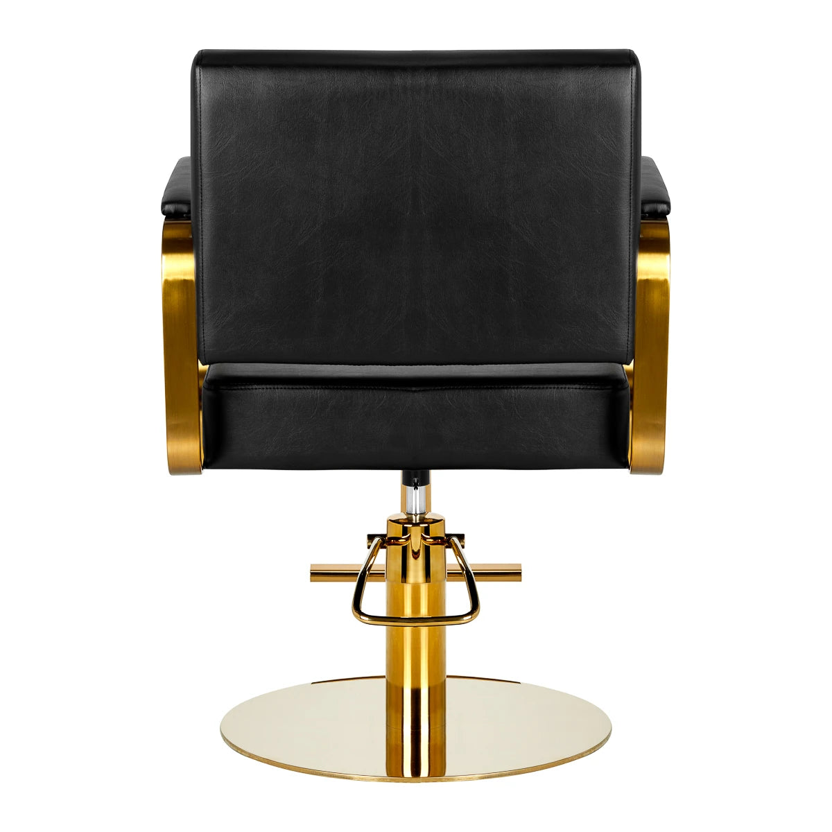 Hairdressing chair Gabbiano Genua golden black