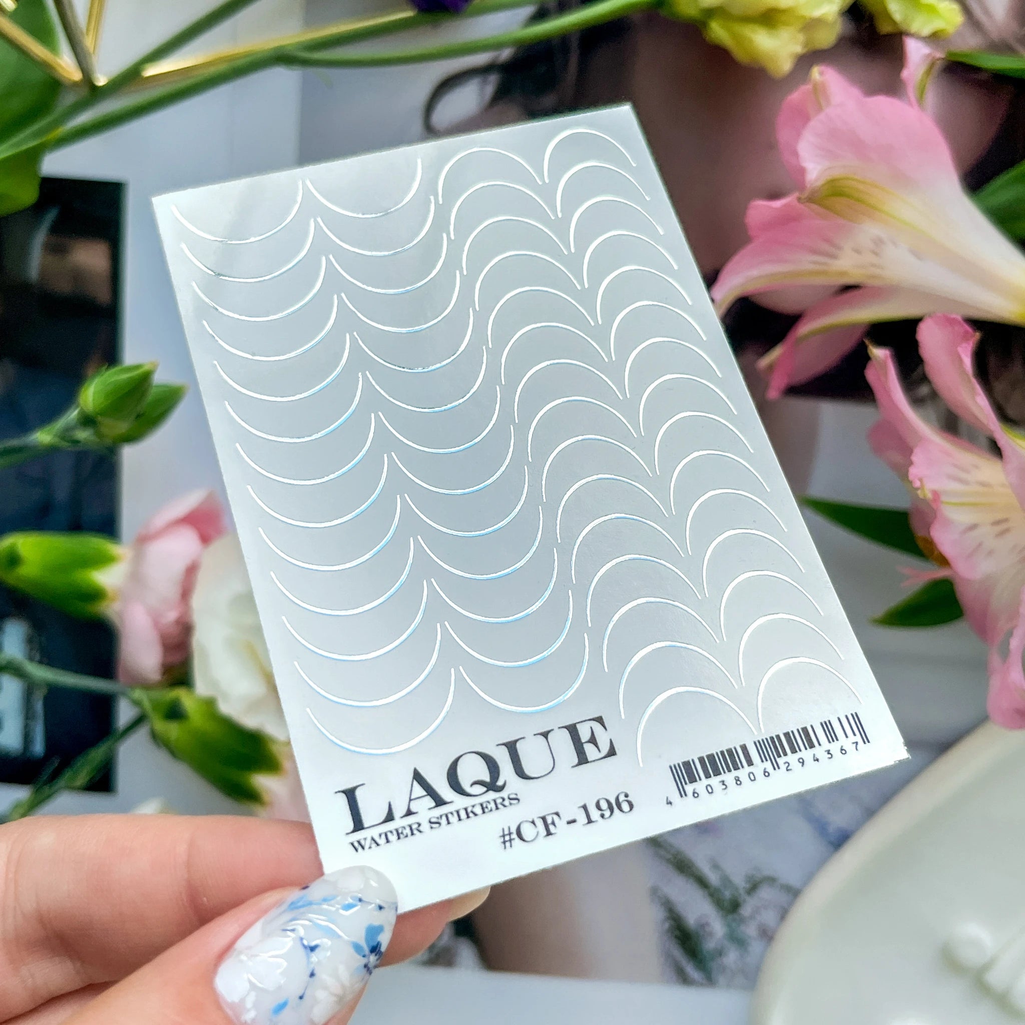 LAQUE liukudesigni #CF-196, SILVER