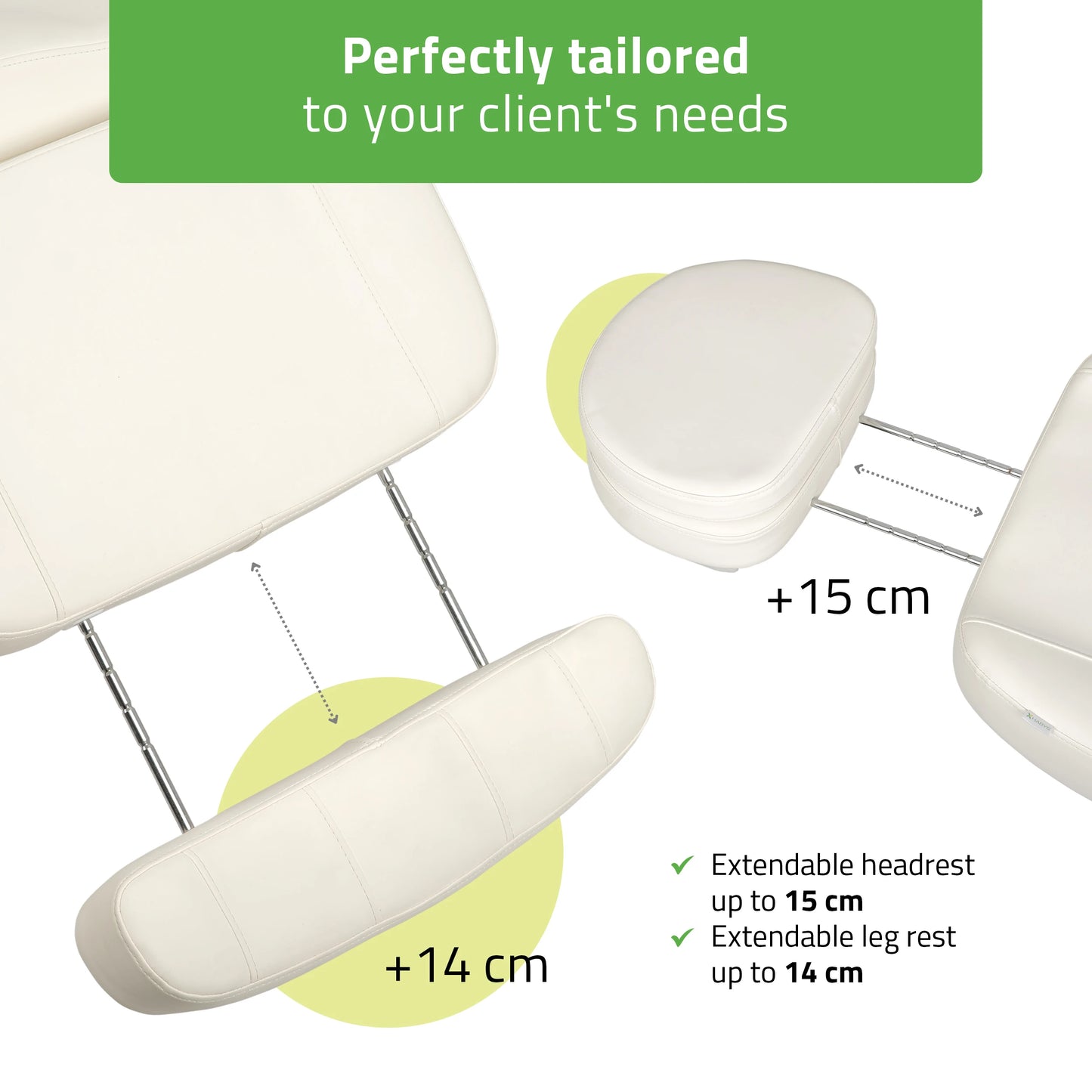 Luxoria PRO 5 k701 hoitotuoli, valkoinen