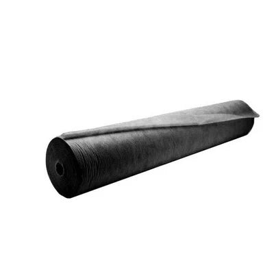 EKO-HIGIENA kertakäyttöinen lakana rullassa rei'ityksellä 50 cm x 50 m, musta