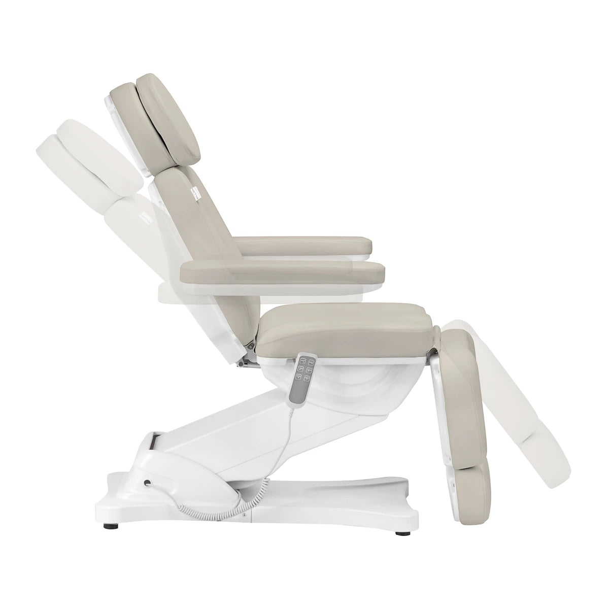 Electric cosmetic chair SILLON CLASSIC 3 motors sea salt