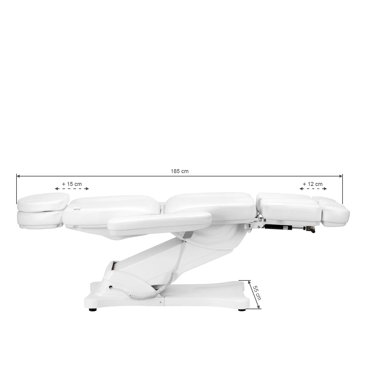 Pedicure Chair SILLON CLASSIC PEDI, 2 motors, white