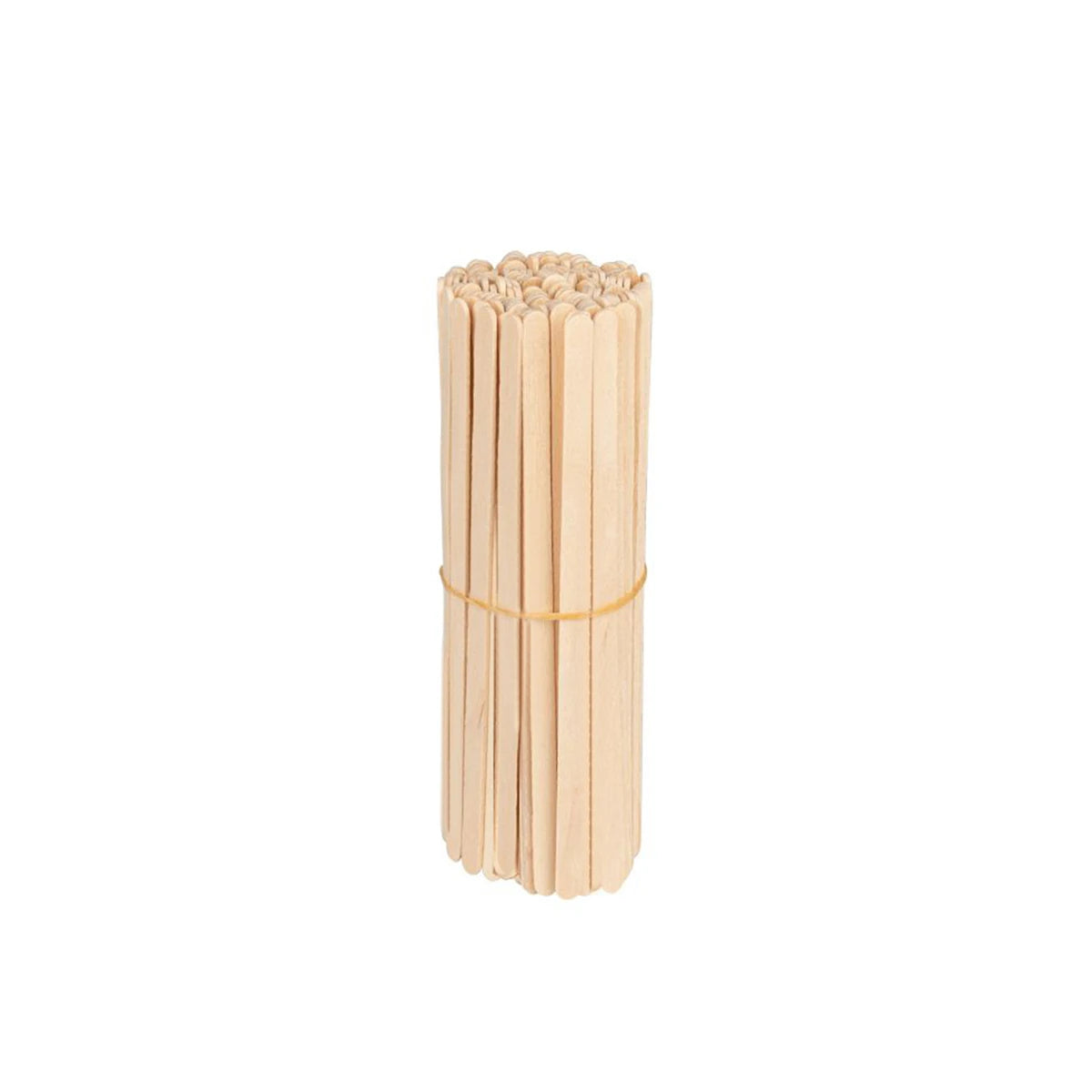 Disposable wooden waxing spatulas 14x0,5cm (100pcs.)
