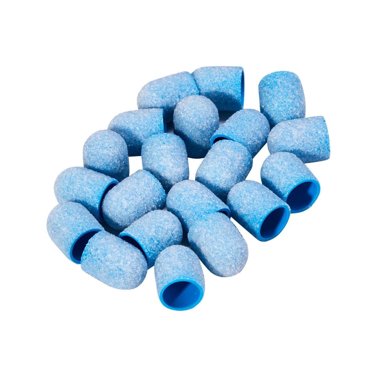 EXO Abrasive tips Exo blue med 10mm /80 20kpl Med Cap