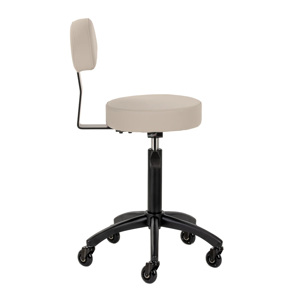 GABBIANO kampaamotuoli D026, harmaa-beige