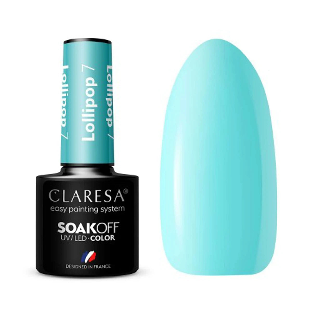 CLARESA LOLLIPOP 7 geelilakka, 5 ml