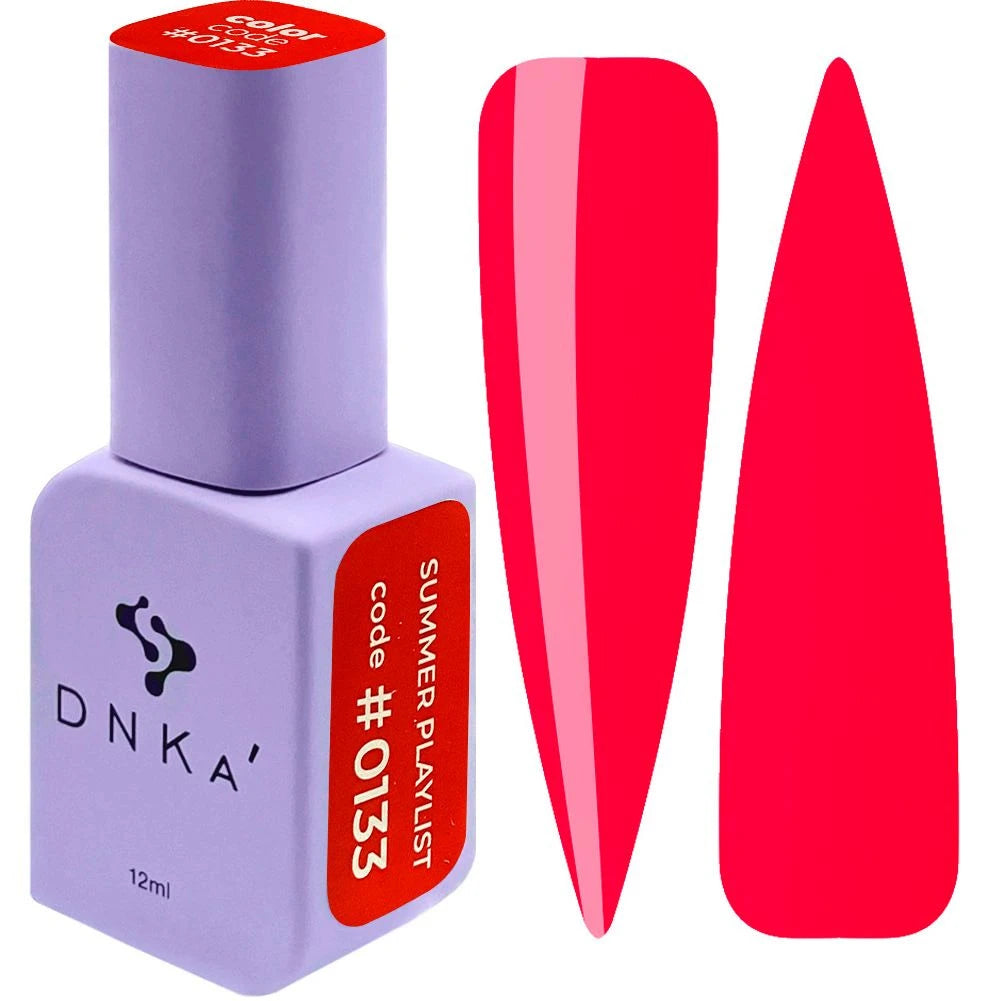 DNKa Gel Polish Color Summer Playlist #0133, geelilakka