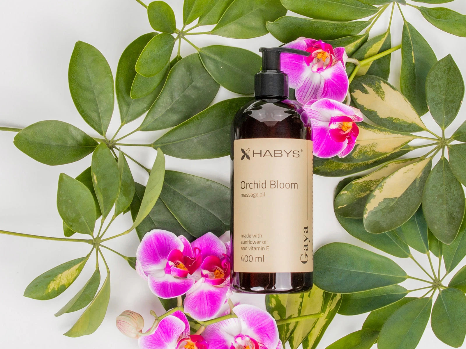 Orchid bloom hierontaöljy, 400 ml