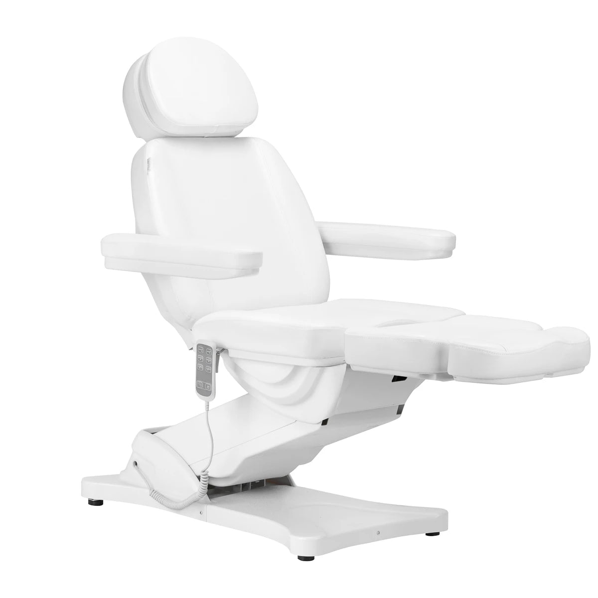 SILLON CLASSIC sähköinen hoitotuoli, 3 moottoria, lämmitys, valkoinen