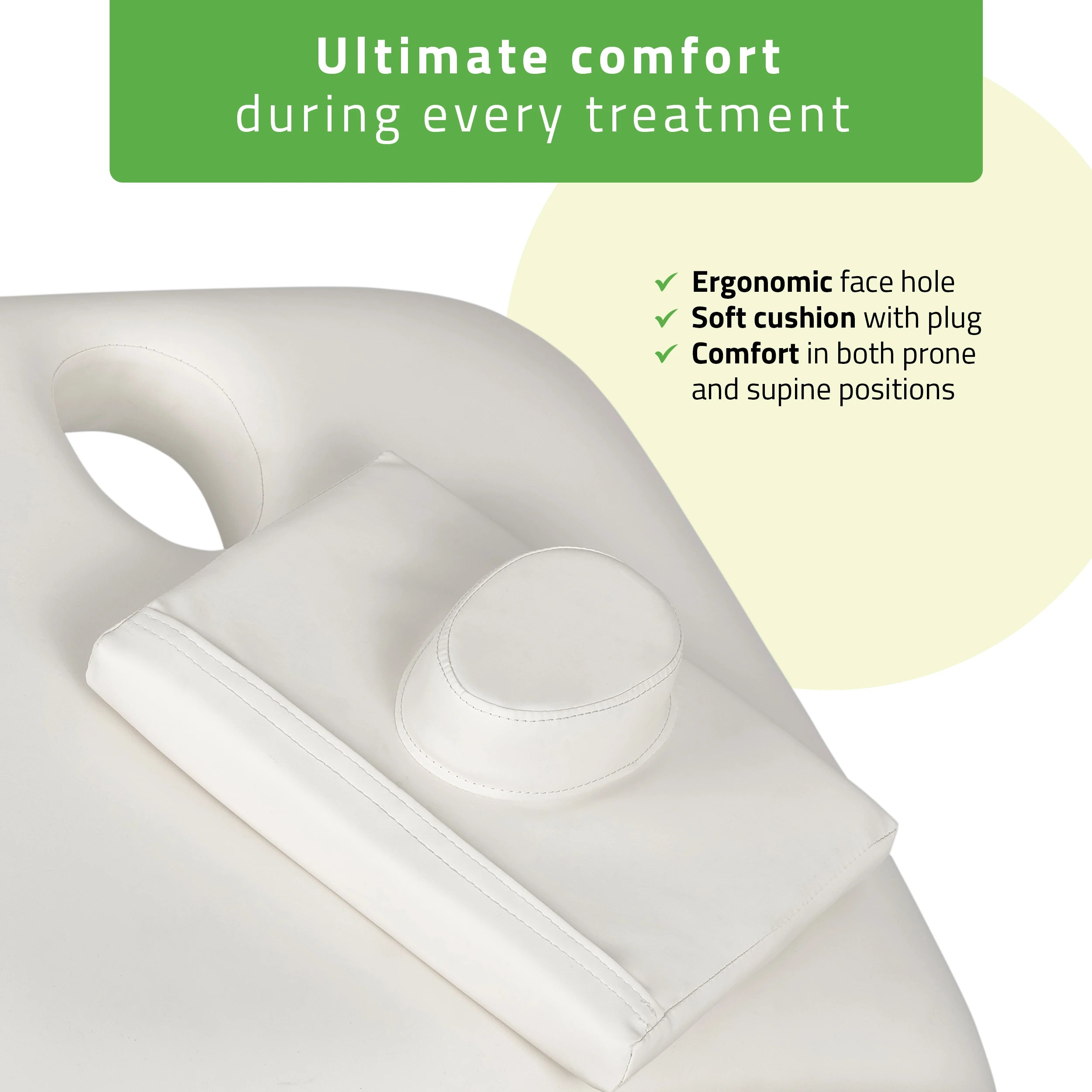 Electric heated beauty couch Camilla PRO 2 for massage and spa treatments