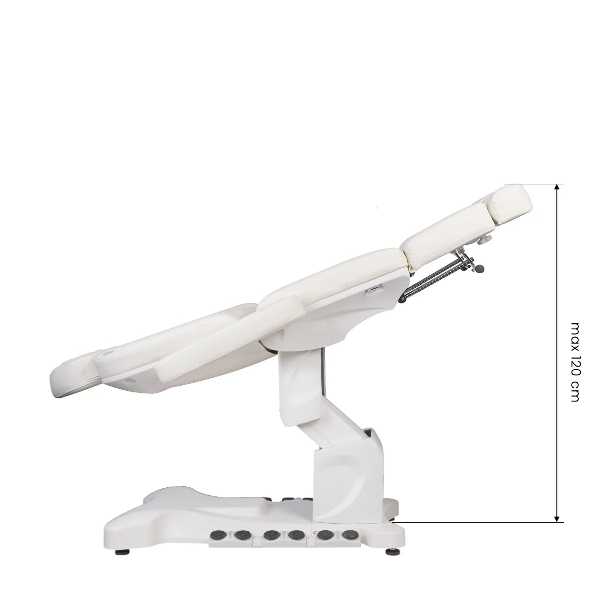 Pedicure Chair AZZURRO 708BS PEDI EXCLUSIVE, white, 3 motors, heated