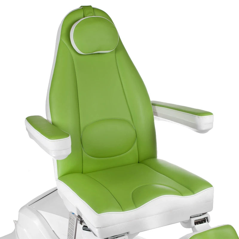 Beauty bed-couche 6672C, 3 motors, green