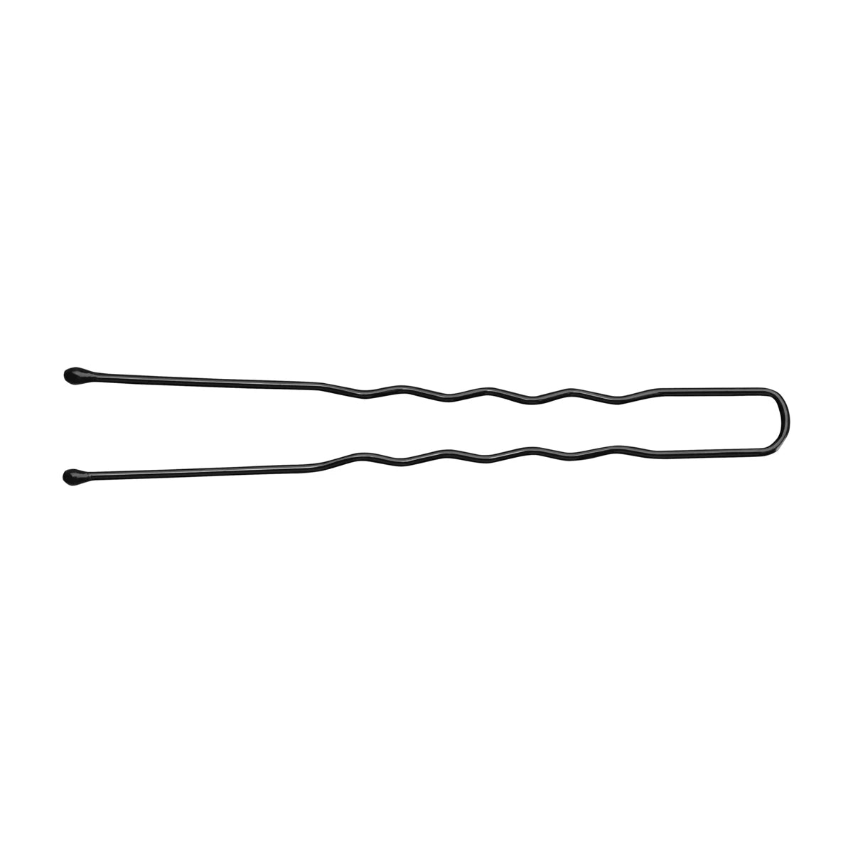 Kampaajan hiuspinnit 6 cm – E-65, 300 kpl, mustat
