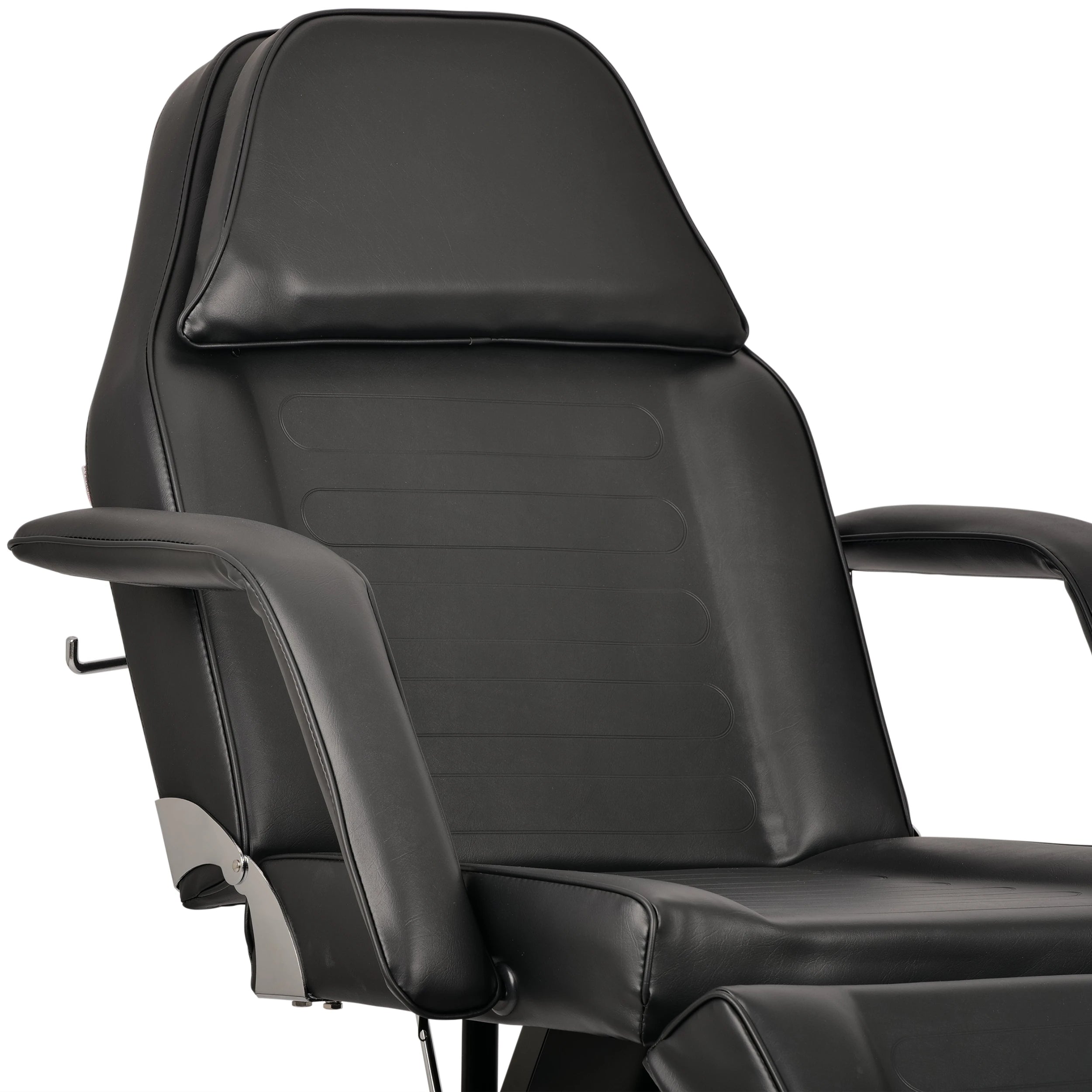 ARIA NERO beauty chair with trays, black