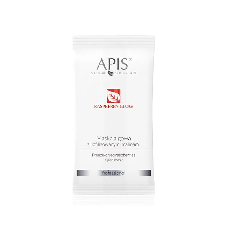 Apis raspberry glow, algae mask with freeze-dried raspberries 20g