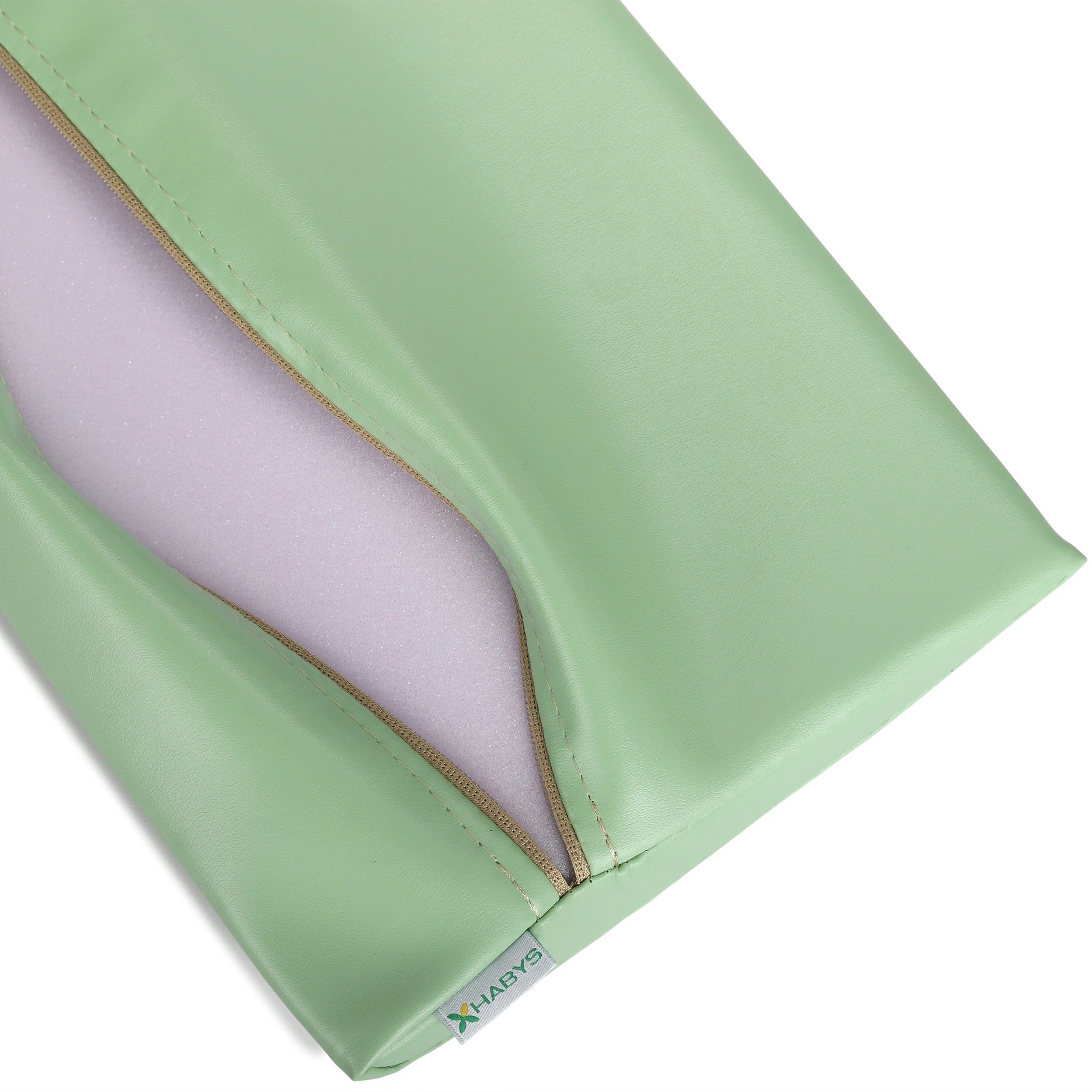 Puolipyöreä tukityyny lanne 40x25x7 pehmeä K022, vihreä