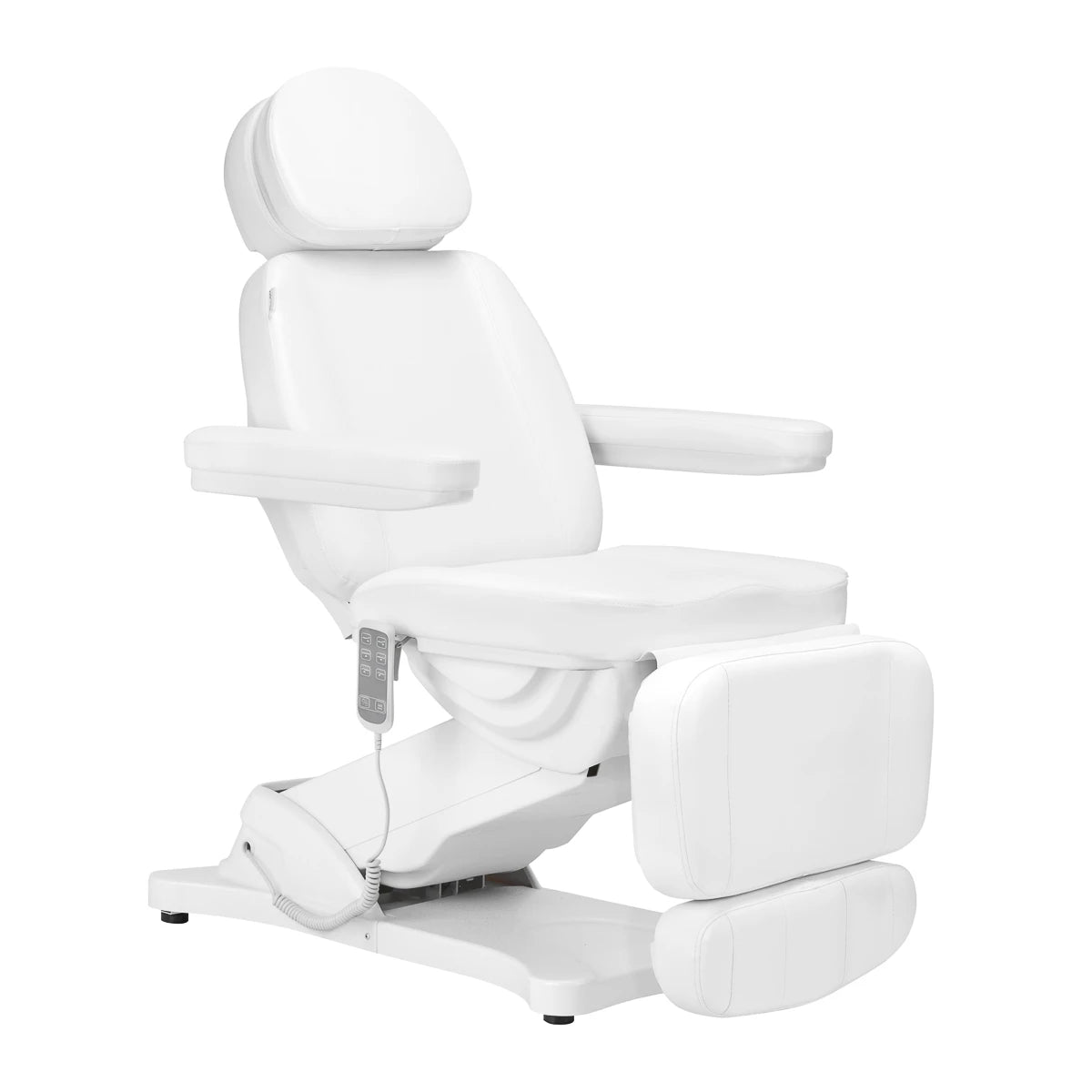 SILLON CLASSIC sähköinen hoitotuoli, 3 moottoria, lämmitys, valkoinen