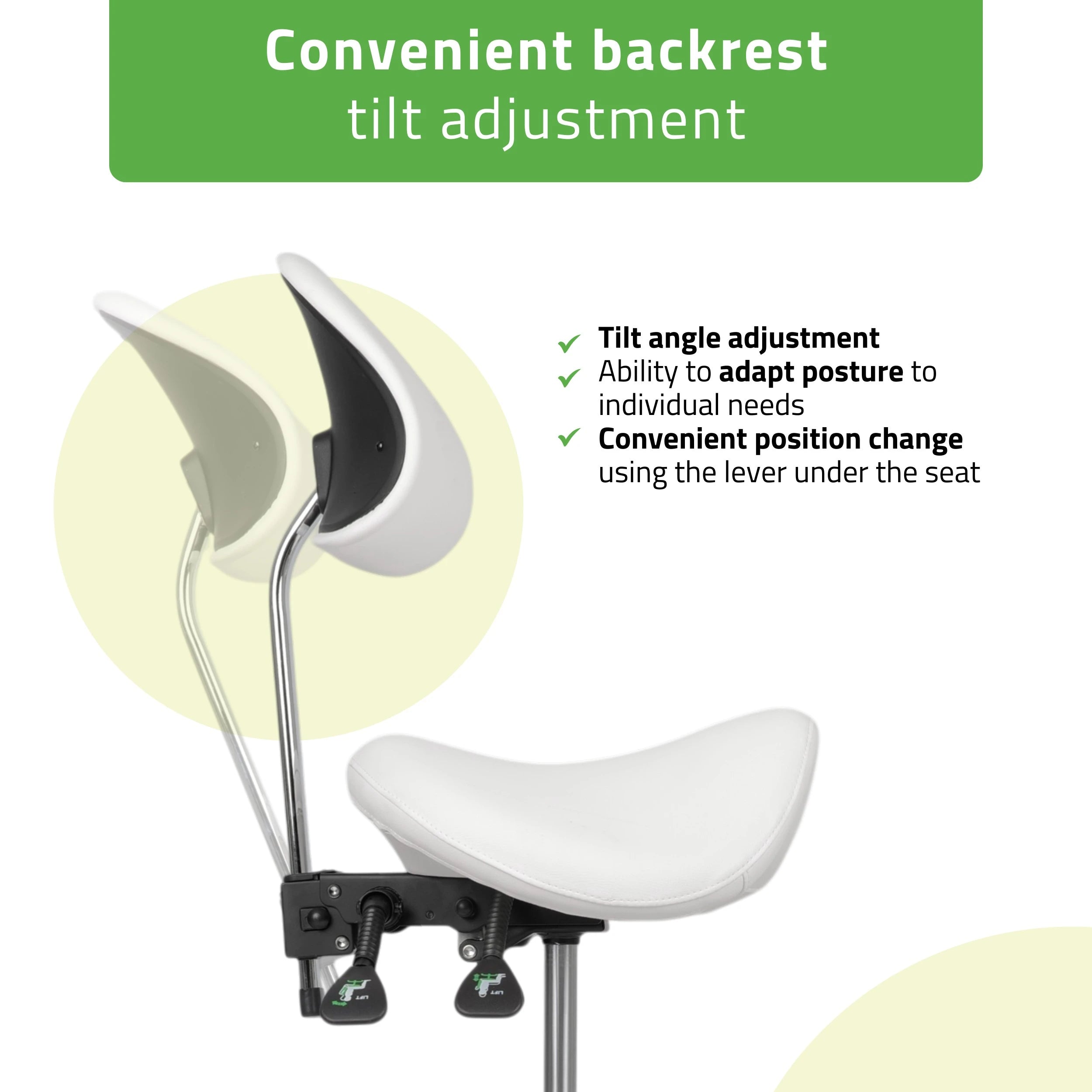 Stool Diana So Skin K401 White