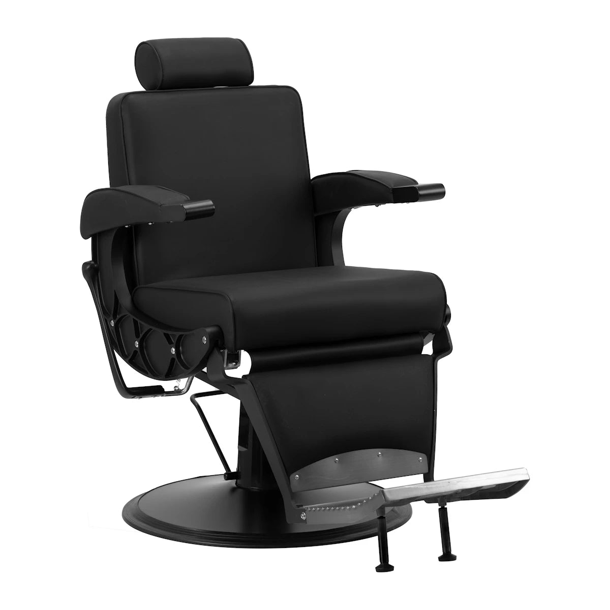Barber Chair Gabbiano Continental, black