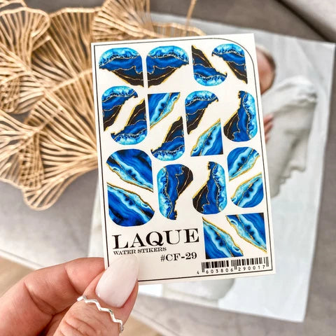 LAQUE - Nail slider #CF-29 BLUE