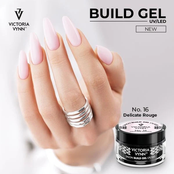 Victoria Vynn Build Gel, 50 ml, Delicate Rouge