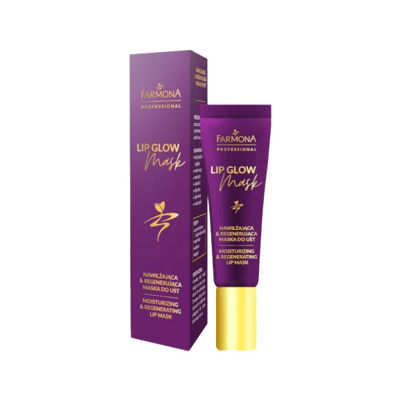 FARMONA LIP GLOW MASK Kosteuttava ja uudistava huulinaamio 12 ml