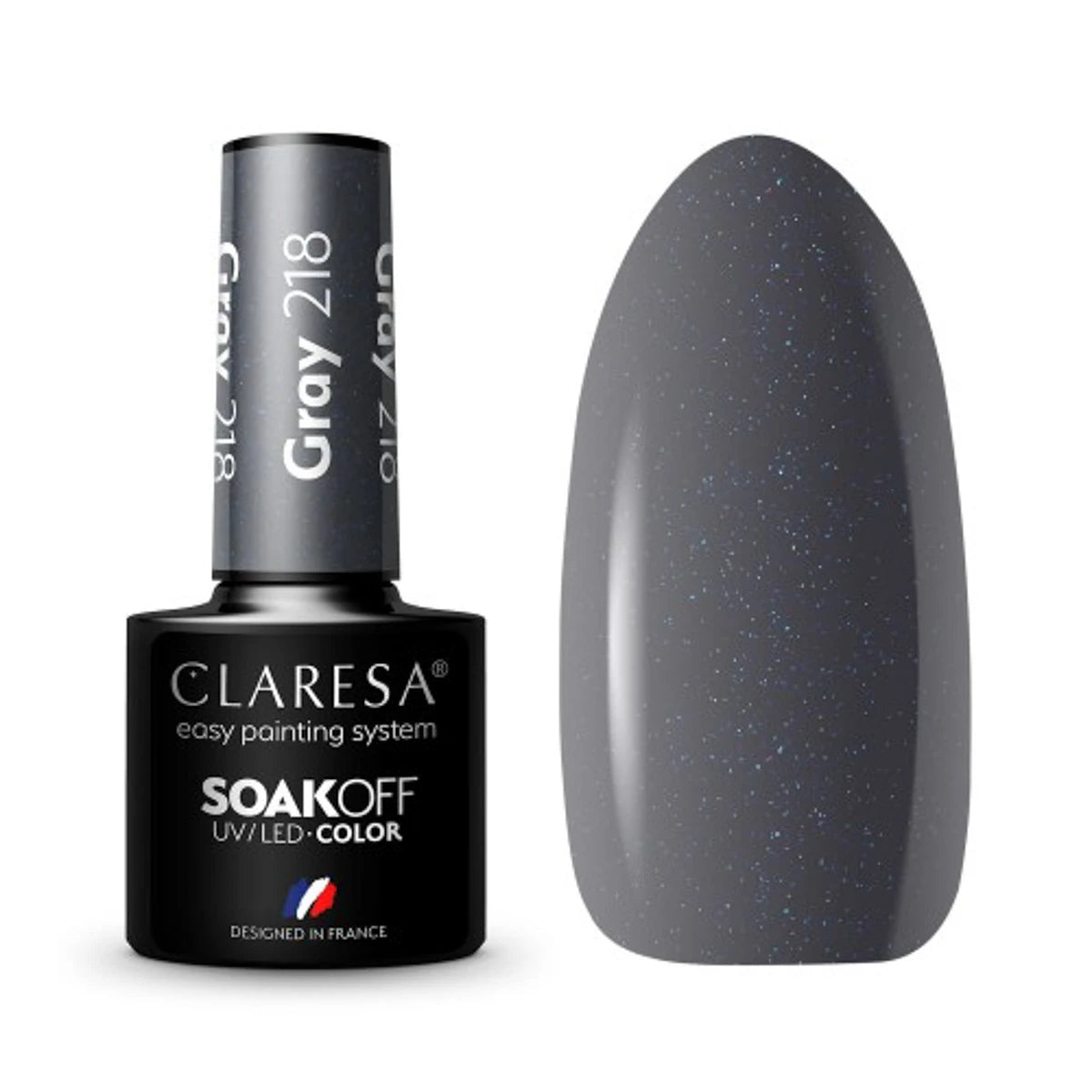 Gel polish GRAY 218 5ML