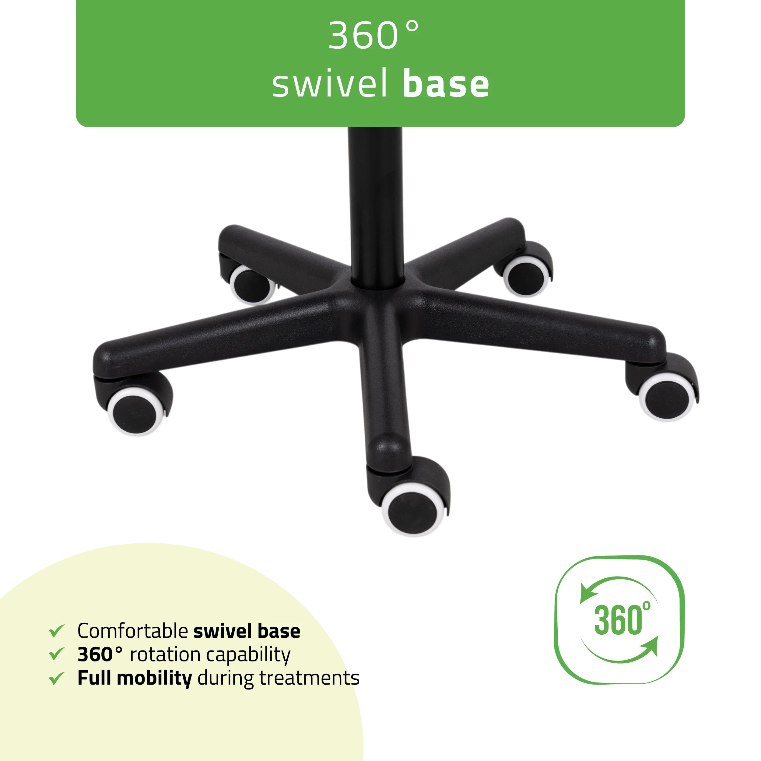 Saddle stool LUMO, Comfy Base k521 grey