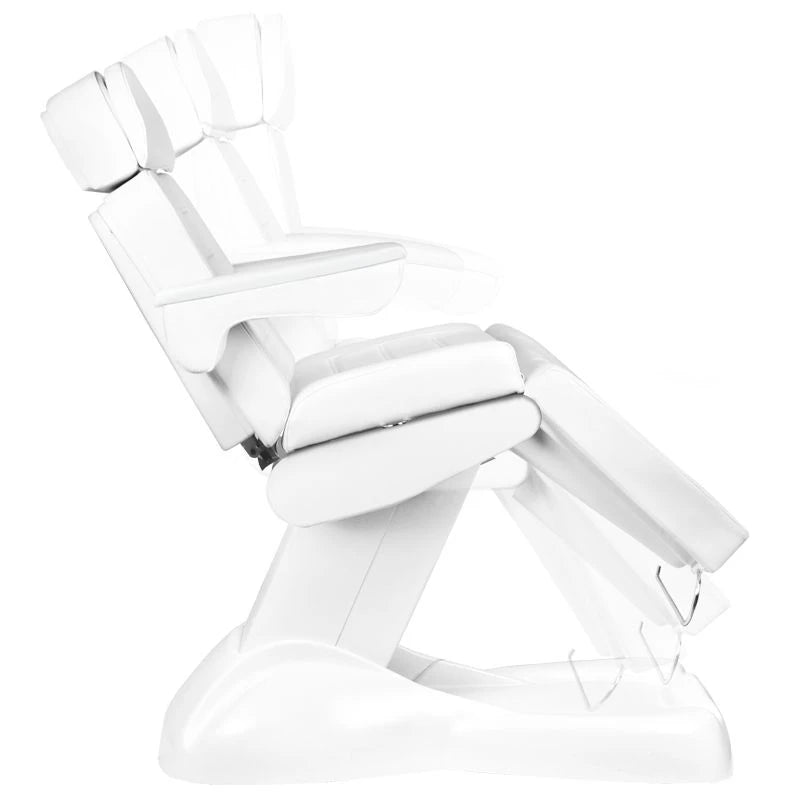 Beauty bed-couche LUX, 4 motors, white with a cradle