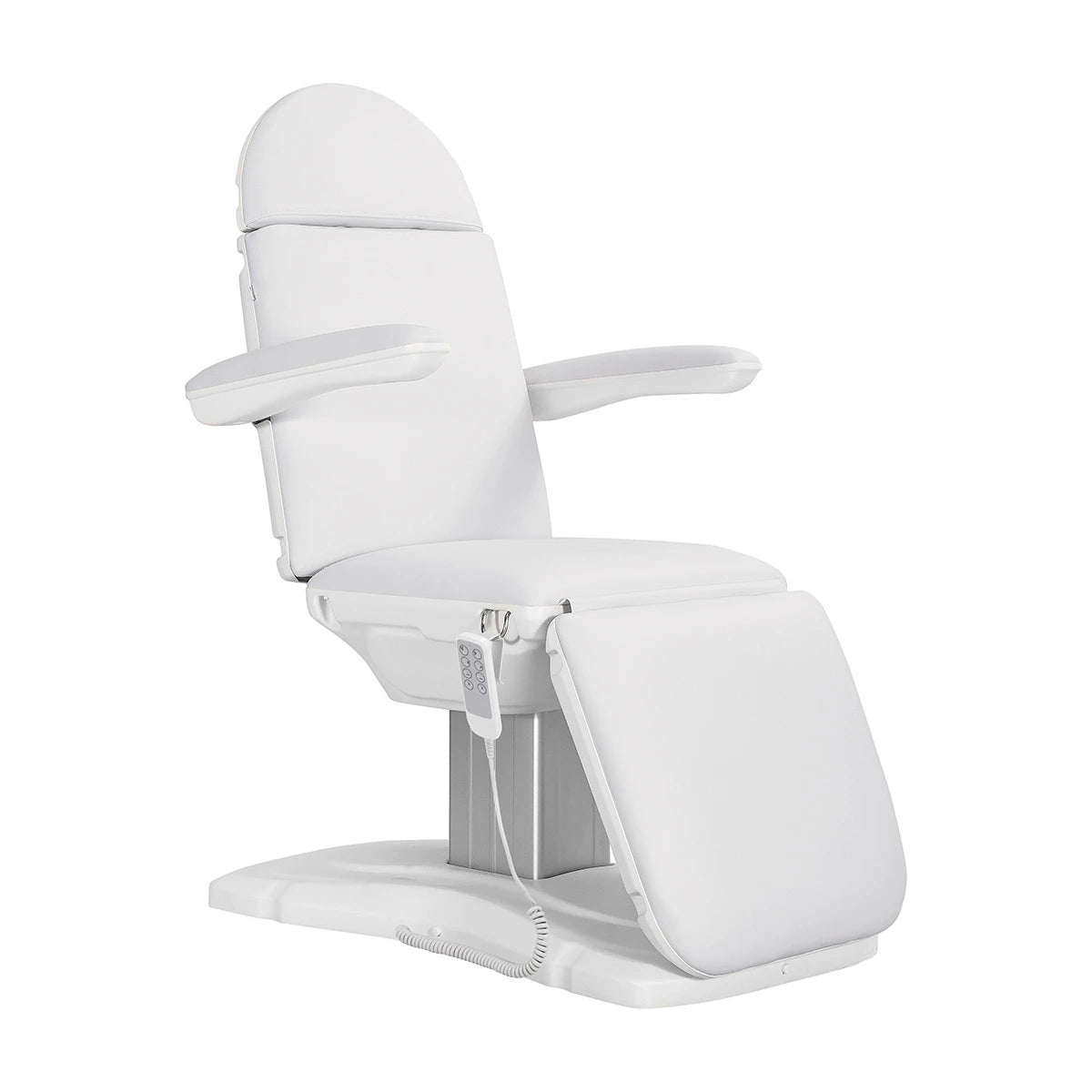Sillon Eclipse electric cosmetic chair 4 actuators white