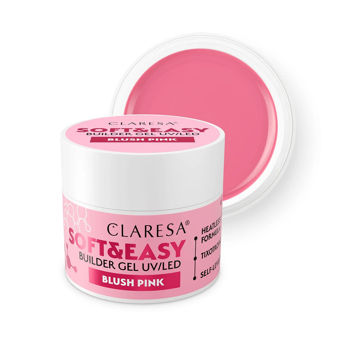 Builder gel Soft&Easy Blush pink 90g