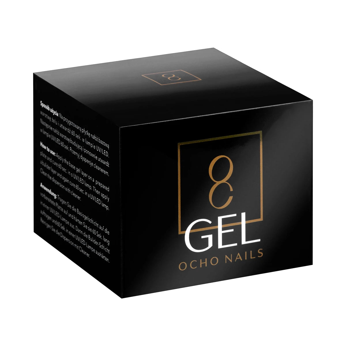 OCHO NAILS Gel sparkle pink -30 g