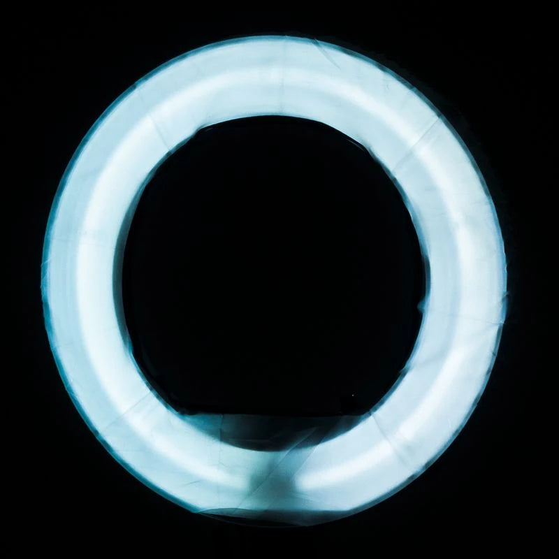 Ring lamp, RING LIGHT 18" 55W, fluorescent, white + tripod