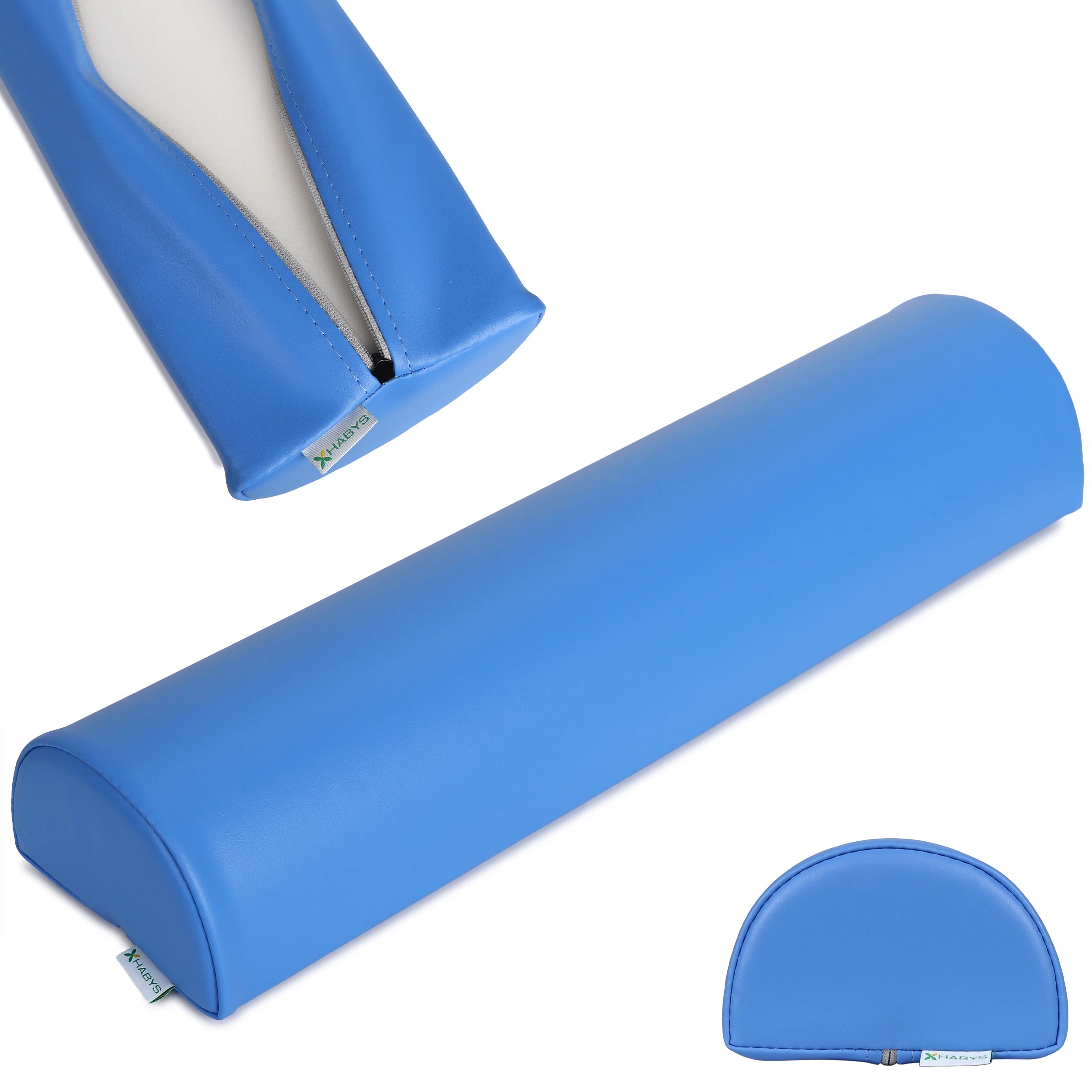 Semi Round Bolster 60x15x10 K023 Blue