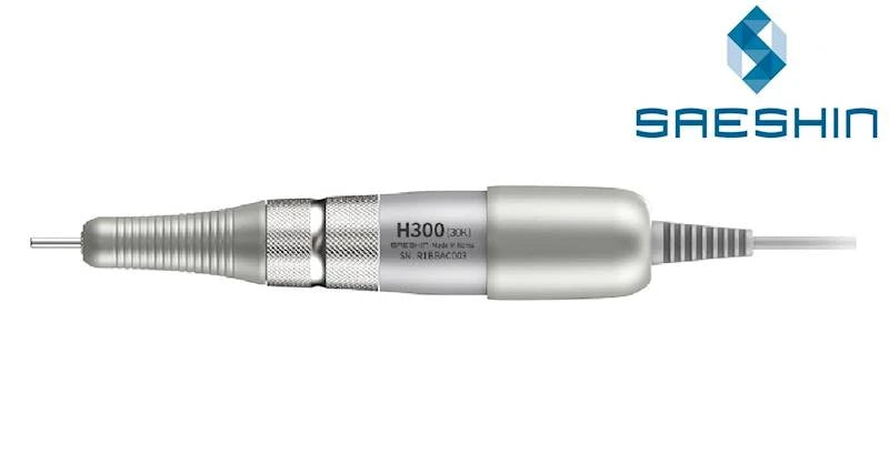 Saeshin Strong H300 Electric Nail Drill Handpiece (Silver)