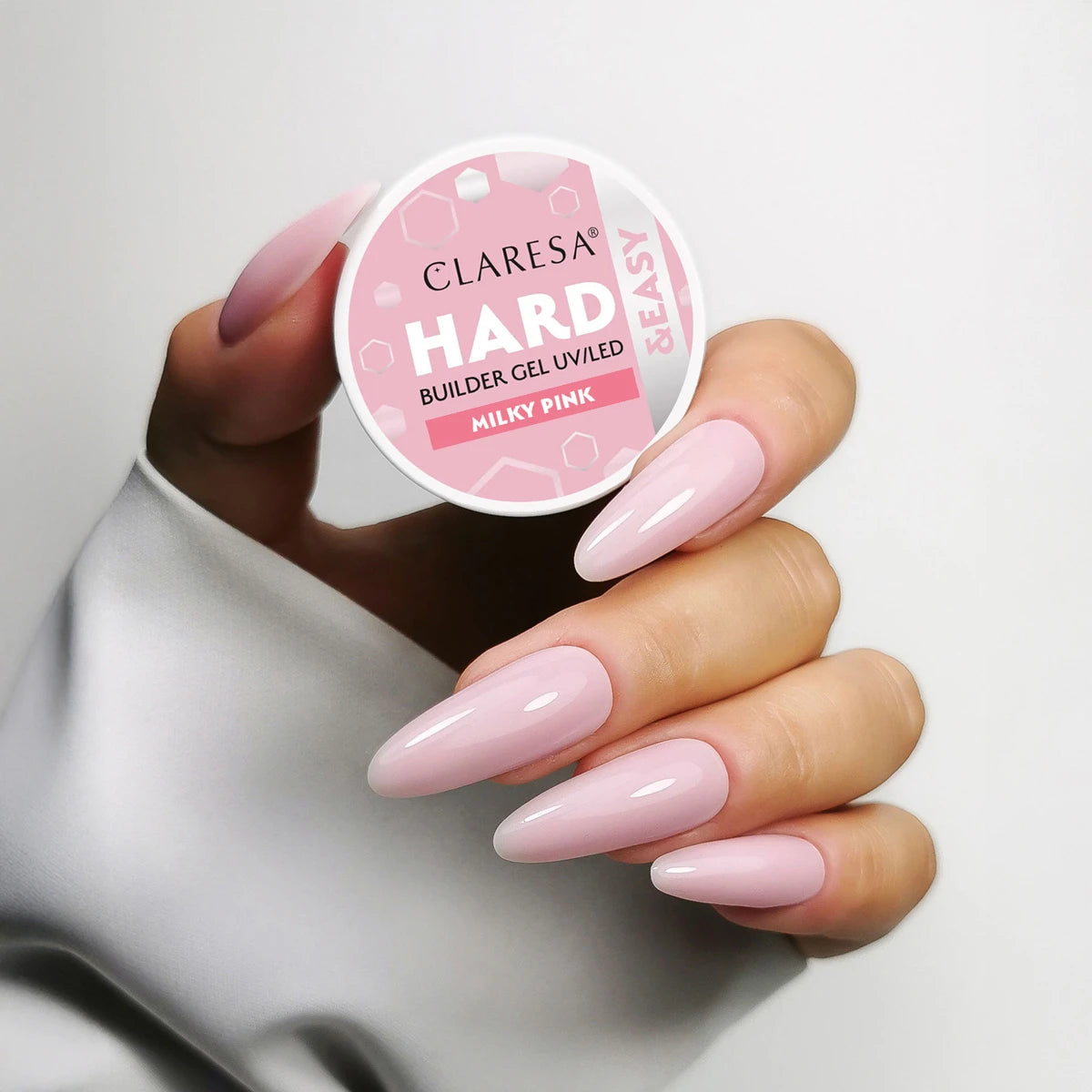 HARD&EASY BUILDER GEL MILKY PINK 45g