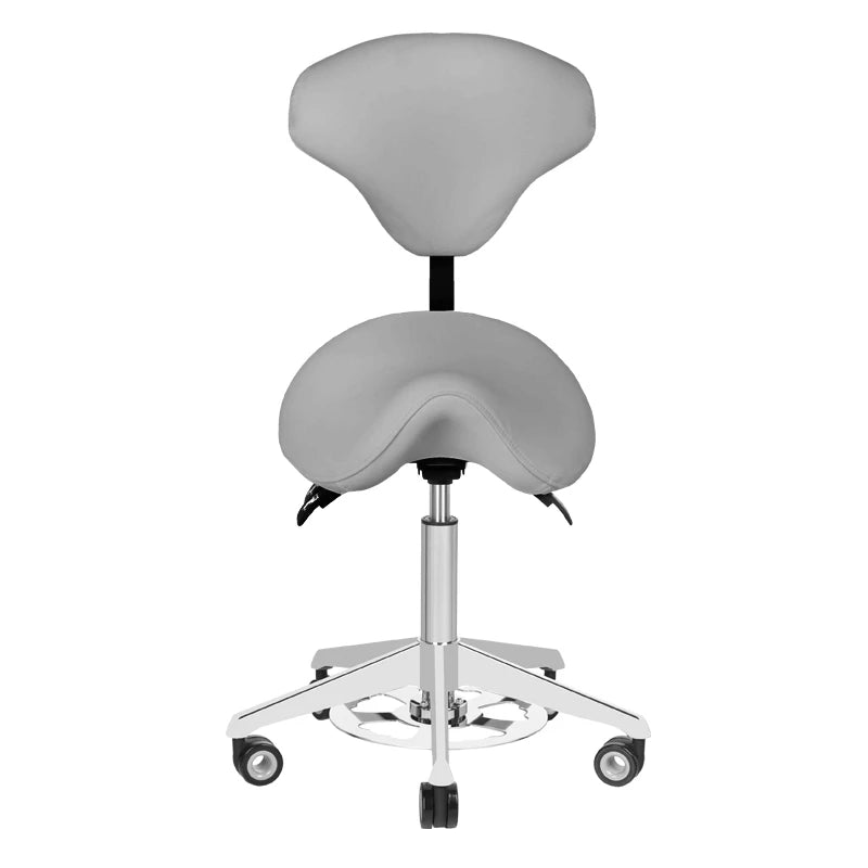 Cosmetic chair, AZZURRO 037F BUMP-UP, grey