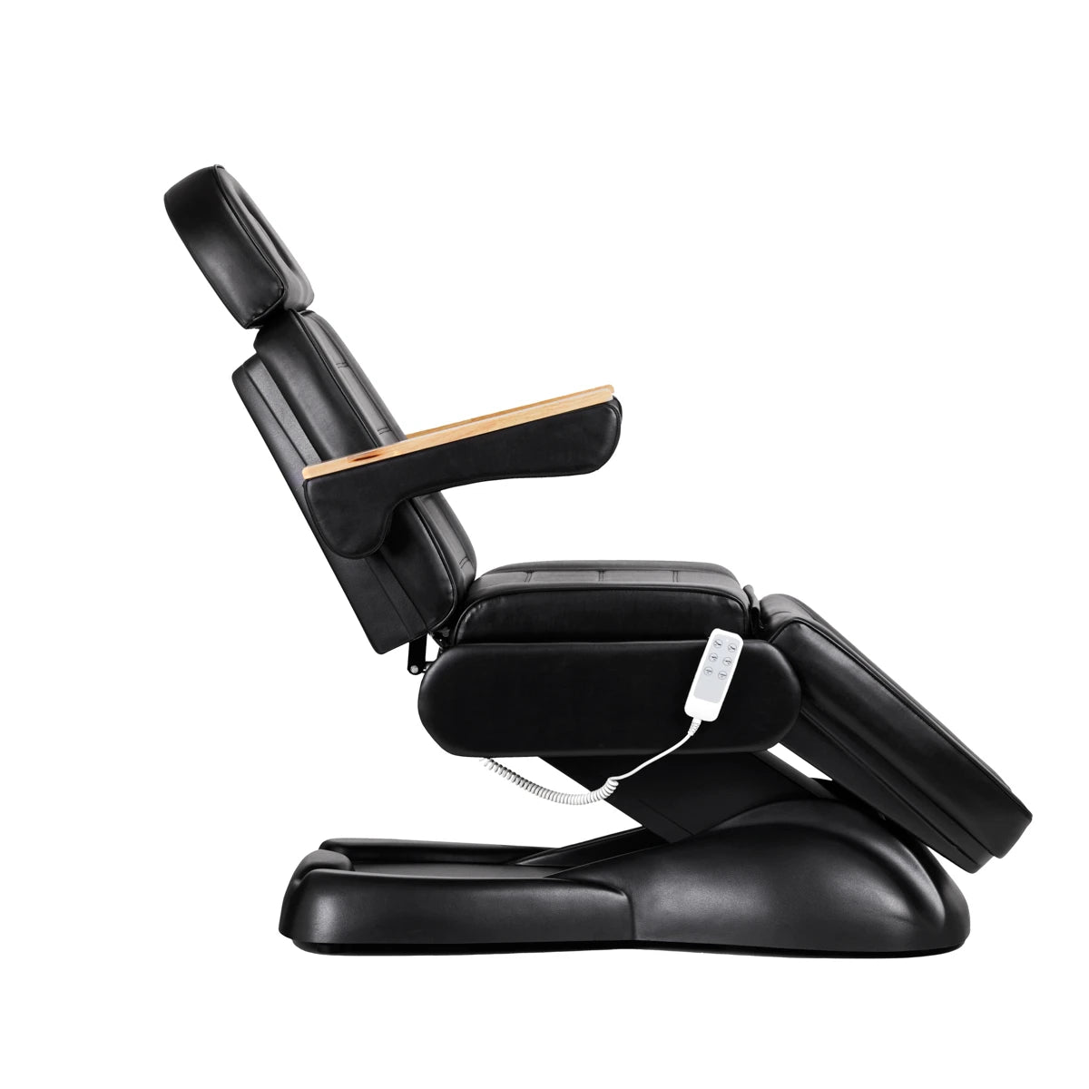 SET - Beauty bed-couche SILLON LUX 273b, black + stool 304