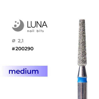 Luna Bits jyrsin Truncated Cone - 2,1 10, Blue (Medium)